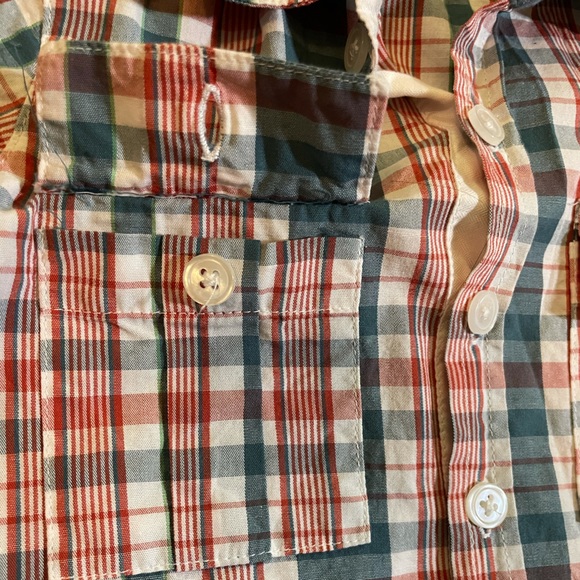 5 for$20-Sierra Julian Plaid Button-up Toddler shirt-Size 3-Great used condition - Picture 4 of 5